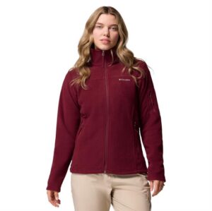 Columbia Fast Trek II Jacket Womens, Rich Wine