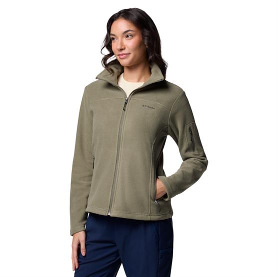 Columbia Fast Trek II Jacket Womens, Stone Green