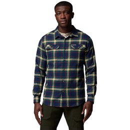 Columbia Flare Gun Stretch Flannel Herre S Blå Skjorter
