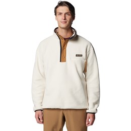 Columbia Helvetia II Half Snap Fleece Herre XL Hvid Fleece