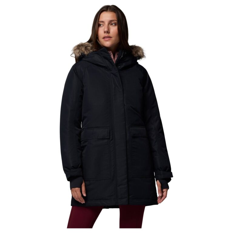 Columbia Little Si II Waterproof Parka Dame S Sort Fiberjakker