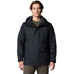 Columbia Oak Harbor Interchange Jacket Herre M Sort Fiberjakker