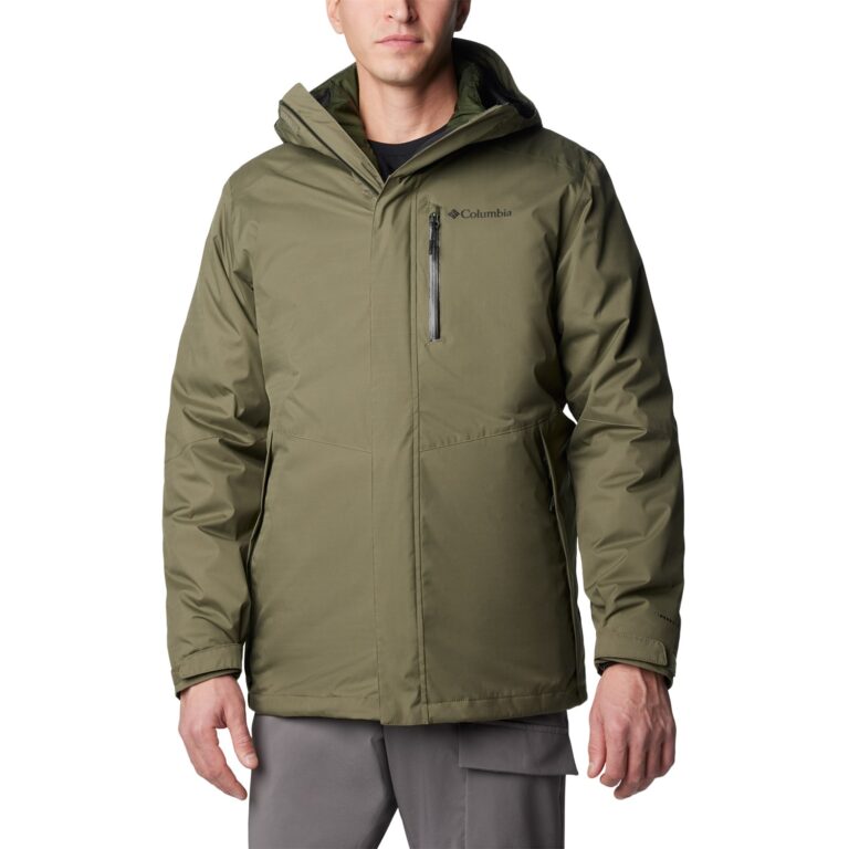 Columbia Oak Harbor Interchange Jacket Herre S Grøn Fiberjakker