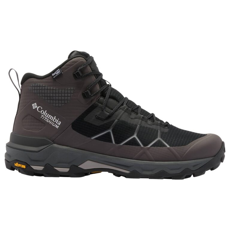 Columbia Peakfreak Titanium Outdry Mid Herre EU 41Â½ Sort/Brun Vandrestøvler
