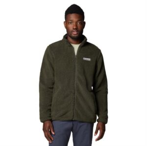 Columbia Rugged Ridge III Sherpa Full Zip Mens, Greenscape