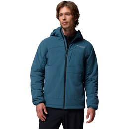 Columbia Silver Leaf Lite Hooded Jacket Herre L Blå Fiberjakker