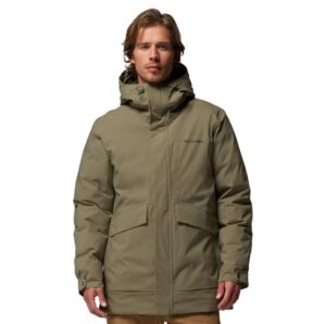 Columbia Street Heights Parka Mens, Stone Green