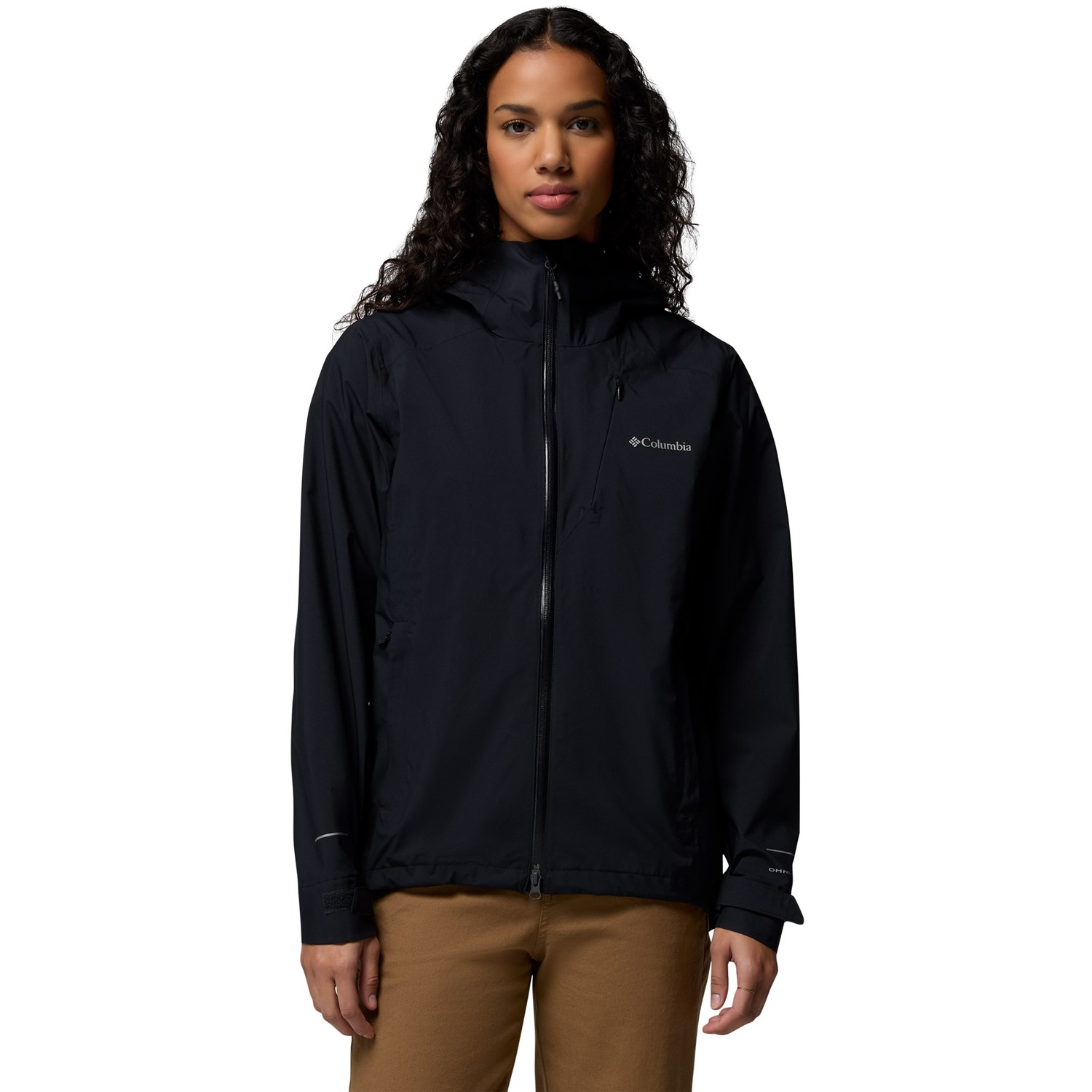 Columbia Trailborne 2.5L Shell Dame L Sort Skaljakker