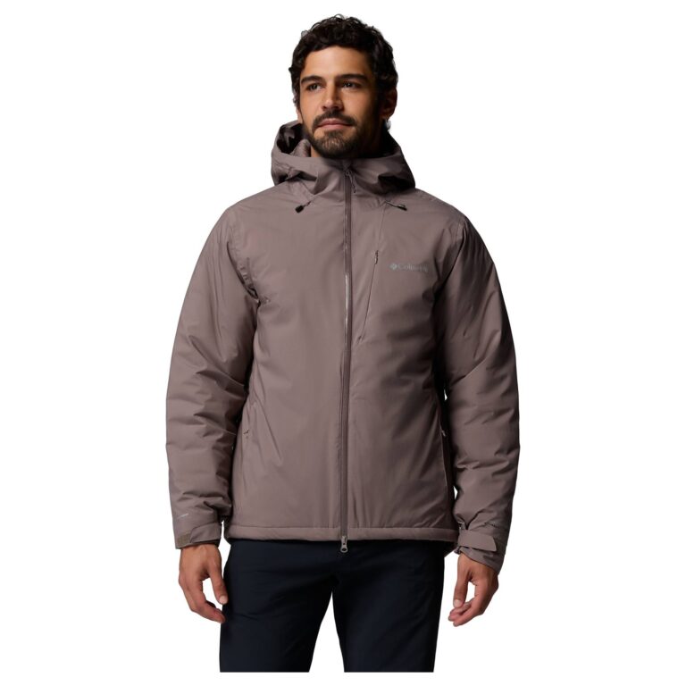 Columbia Trailborne Waterproof Insulated Jacket Herre M Brun Fiberjakker