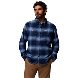 Columbia Windward II Shirt Jacket Herre L Blå Skjorter