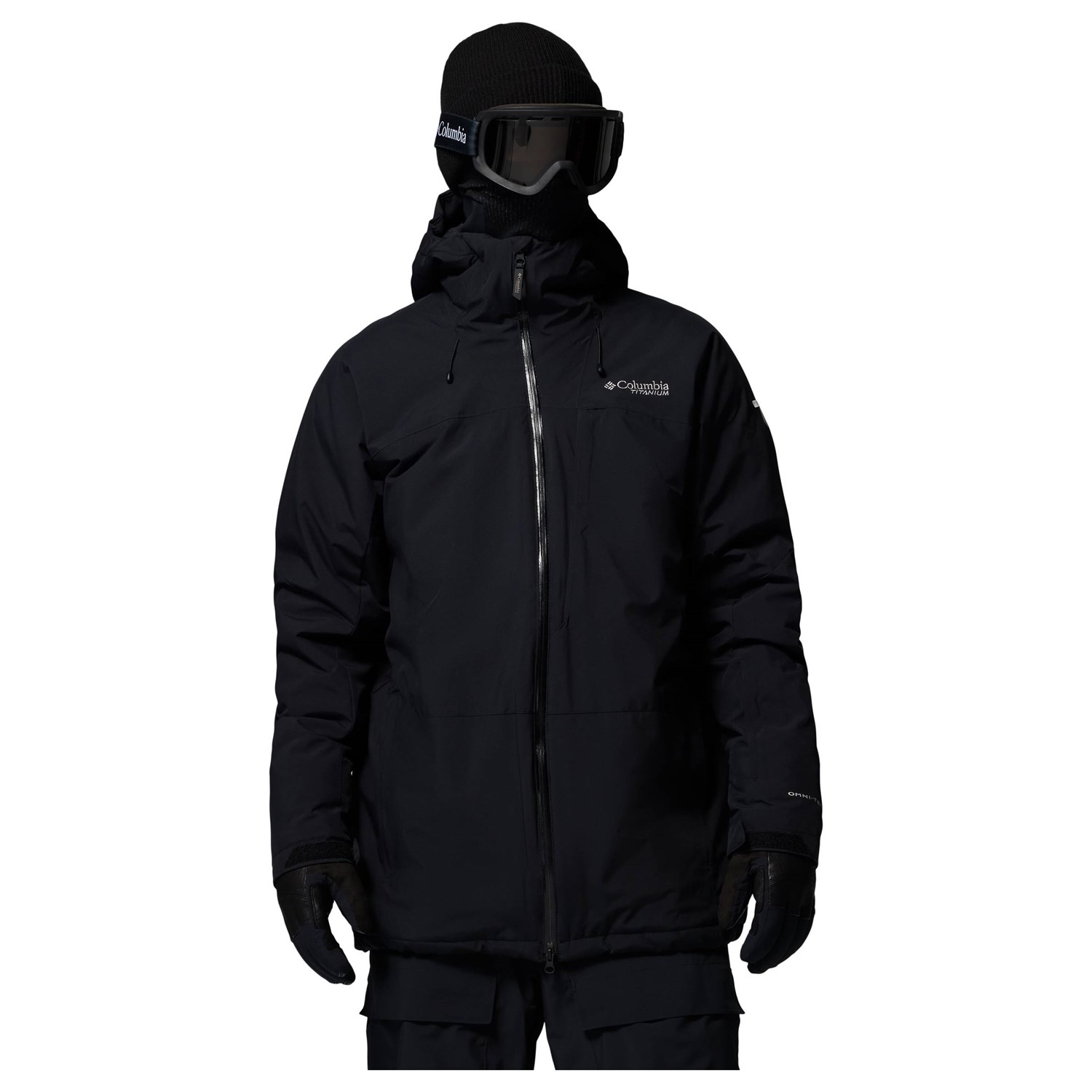 Columbia Winter District III Waterproof Ski Jacket Herre S Sort Fiberjakker