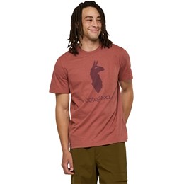 Cotopaxi Cotopaxi Llama T-Shirt Herre S Rød Korte ærmer