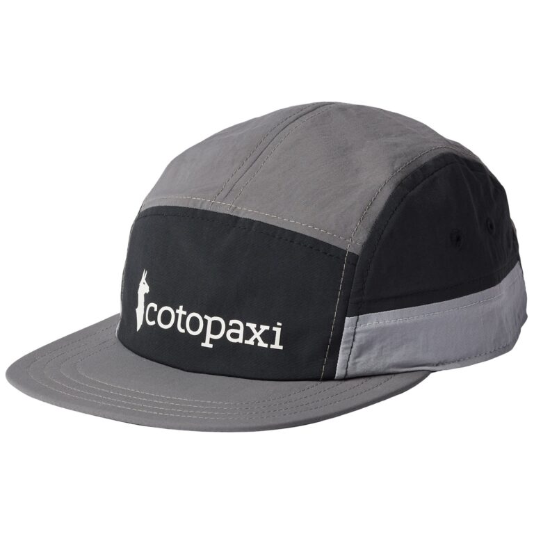 Cotopaxi Cotopaxi Tech 5-Panel Hat O/S Sort/Grå Hatte & kasketter