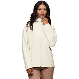 Cotopaxi Impermeo 3L Hooded Shell Jacket Dame S Hvid/Beige Skaljakker