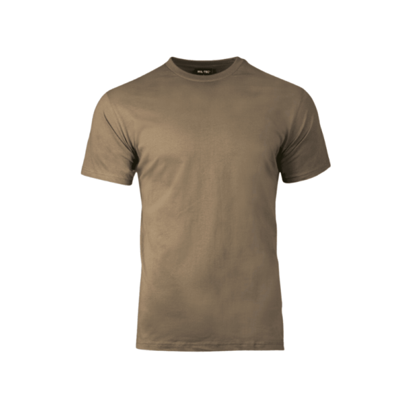 Coyote t-shirt i bomuld - Mil-Tec - XL - Coyote