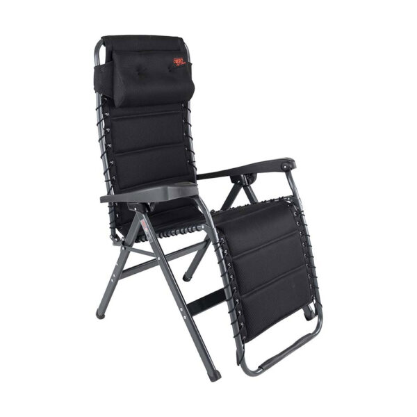 Crespo relaxstol Air Deluxe med nakkepude AP232 black