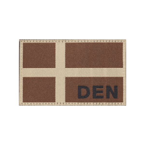 Dannebrog Patch Brun - Clawgear