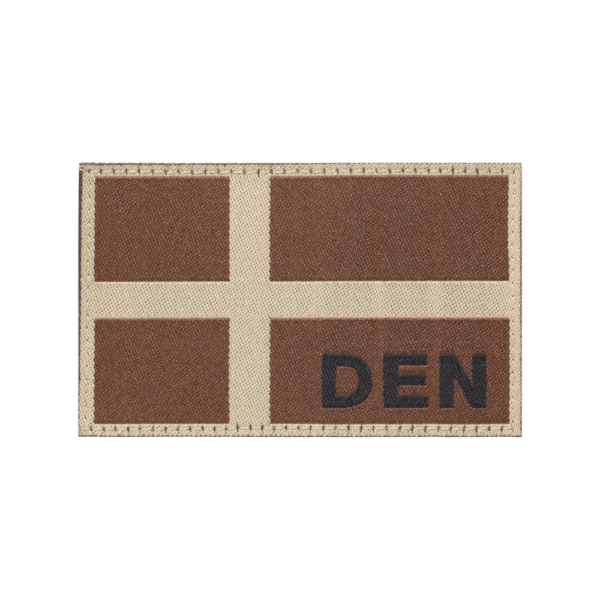 Dannebrog Patch Brun - Clawgear