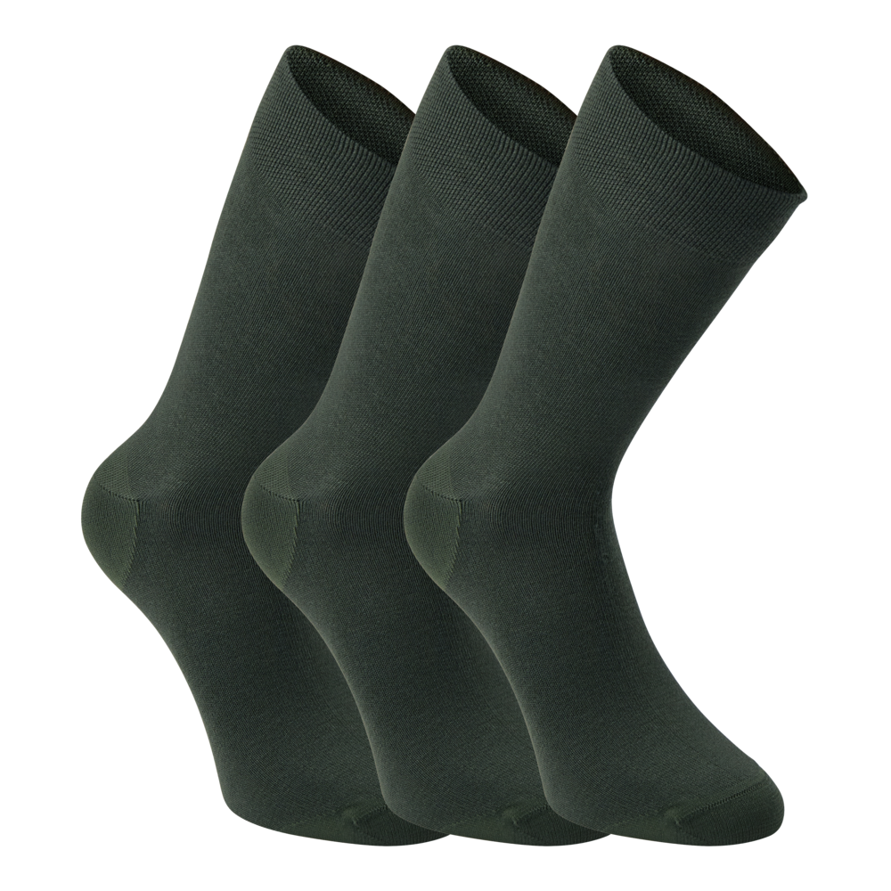 Deerhunter Bambus sokker 3 pak - 36/39 - Green