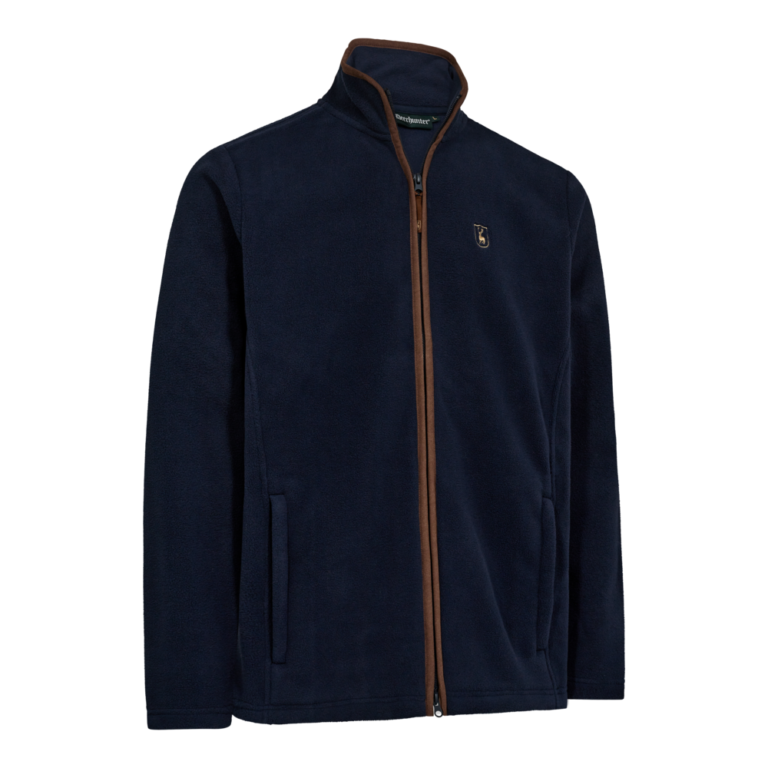 Deerhunter Cumbria Fleece Jakke herre - S - Dark Blue