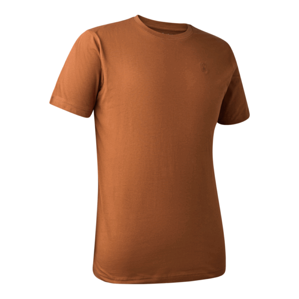 Deerhunter Easton T-shirt herre - XXXXL - Burnt orange