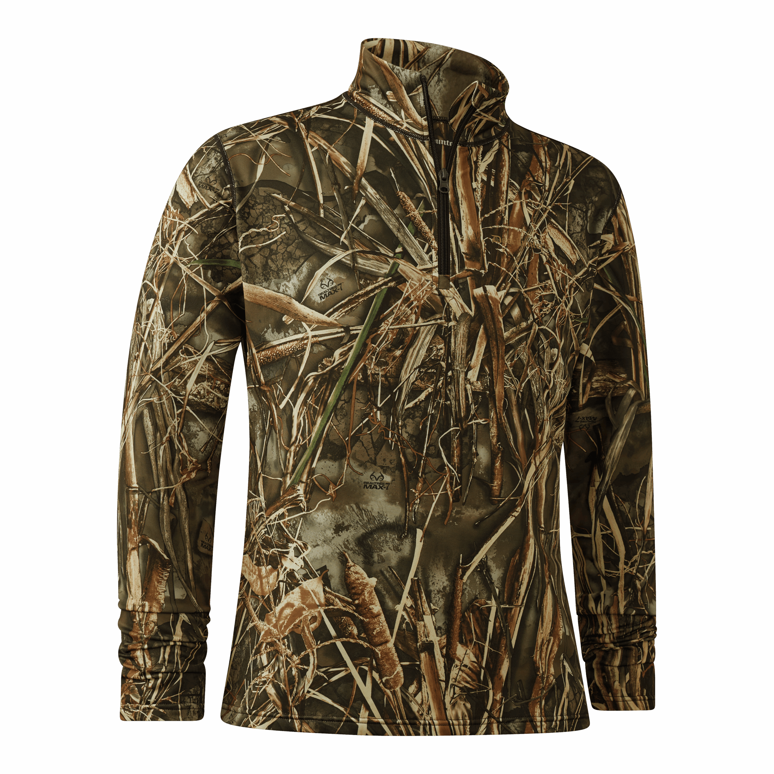 Deerhunter Game T-shirt L/S med lynlås i halsen REALTREE MAX-7® M
