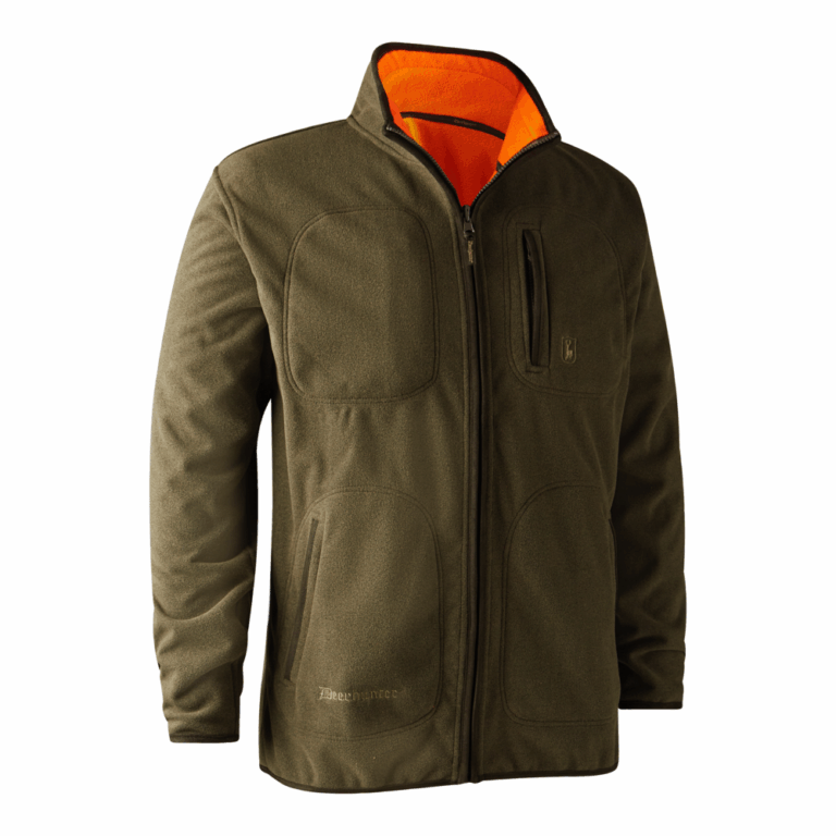 Deerhunter Gamekeeper Bonded Fleecejakke herre - vendbar - S