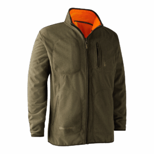 Deerhunter Gamekeeper Bonded Fleecejakke - vendbar Orange XL