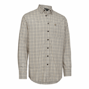 Deerhunter Gavin Skjorte herre - 47/48 - Beige Check