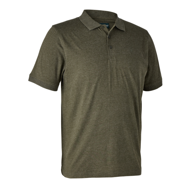 Deerhunter Gunnar Poloshirt Adventure Green Melange XL