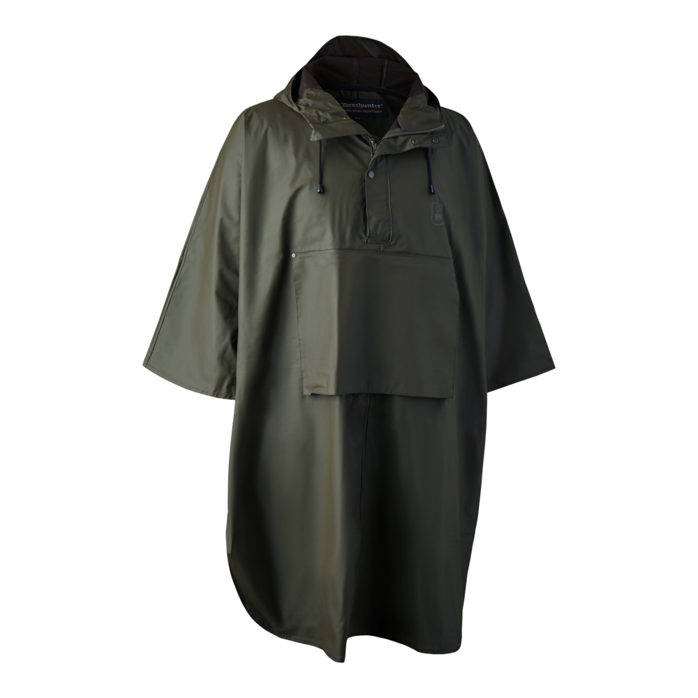 Deerhunter Hurricane Regnponcho herre - 2XL/3XL/4XL - Art Green