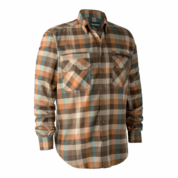 Deerhunter James Skjorte Brown Check 47/48