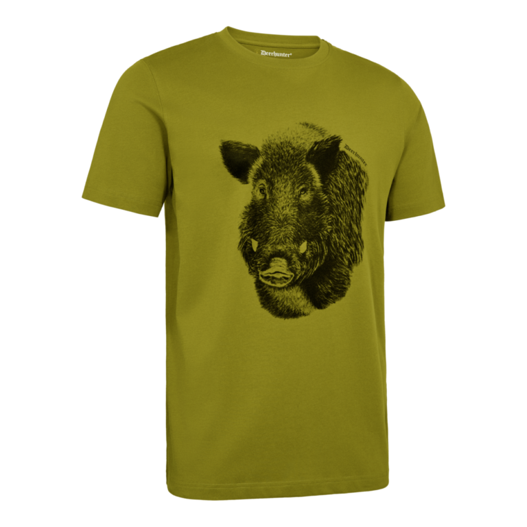 Deerhunter Jaxon T-shirt herre - L - Wild Moss
