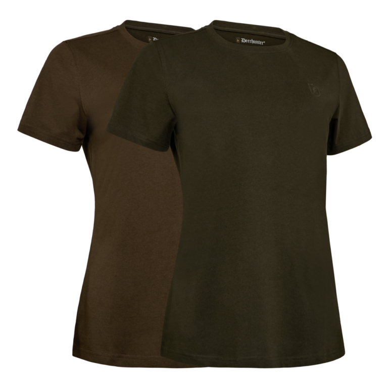 Deerhunter Lady 2-pak T-shirts dame - 36