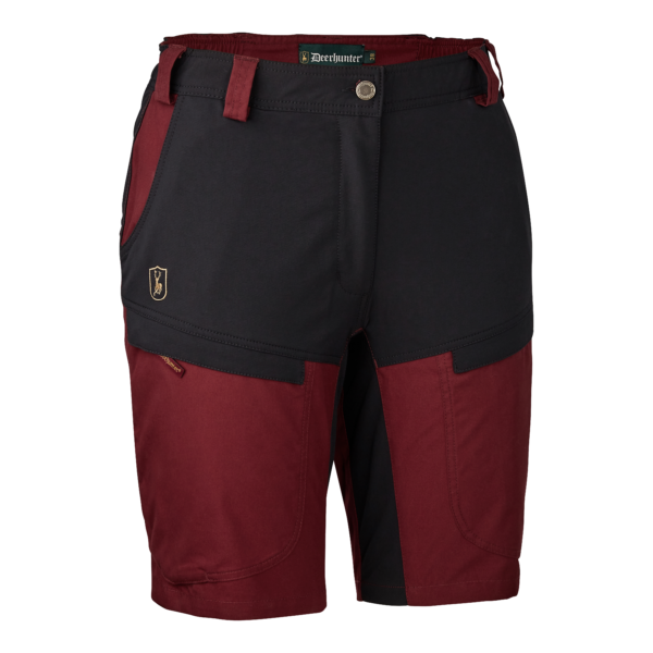 Deerhunter Lady Ann Shorts Oxblood Red 48