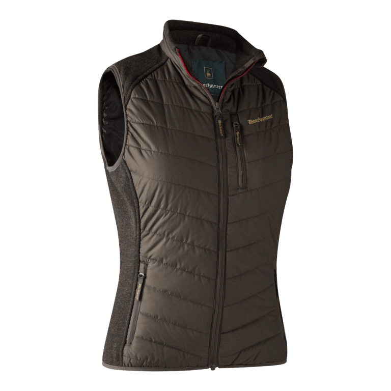 Deerhunter Lady Caroline Vatteret Vest Brown Leaf 48