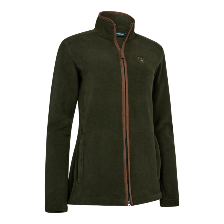 Deerhunter Lady Cumbria Fleece Jakke dame - 34 - Forest Ember