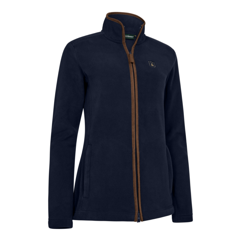 Deerhunter Lady Cumbria Fleece Jakke dame - 36 - Dark Blue