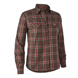 Deerhunter Lady Elena Skjorte Green Check 48