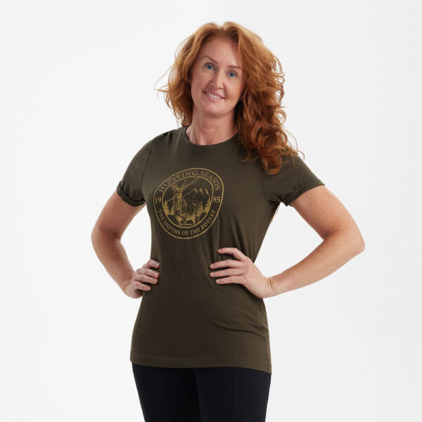 Deerhunter Lady Ella T-shirt Adventure Green 48