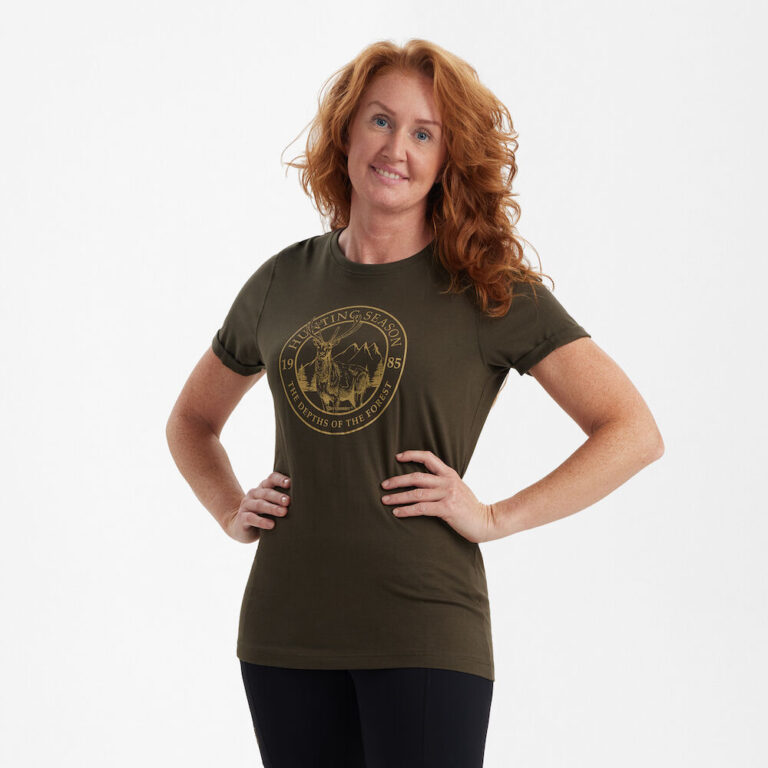 Deerhunter Lady Ella T-shirt Adventure Green 48