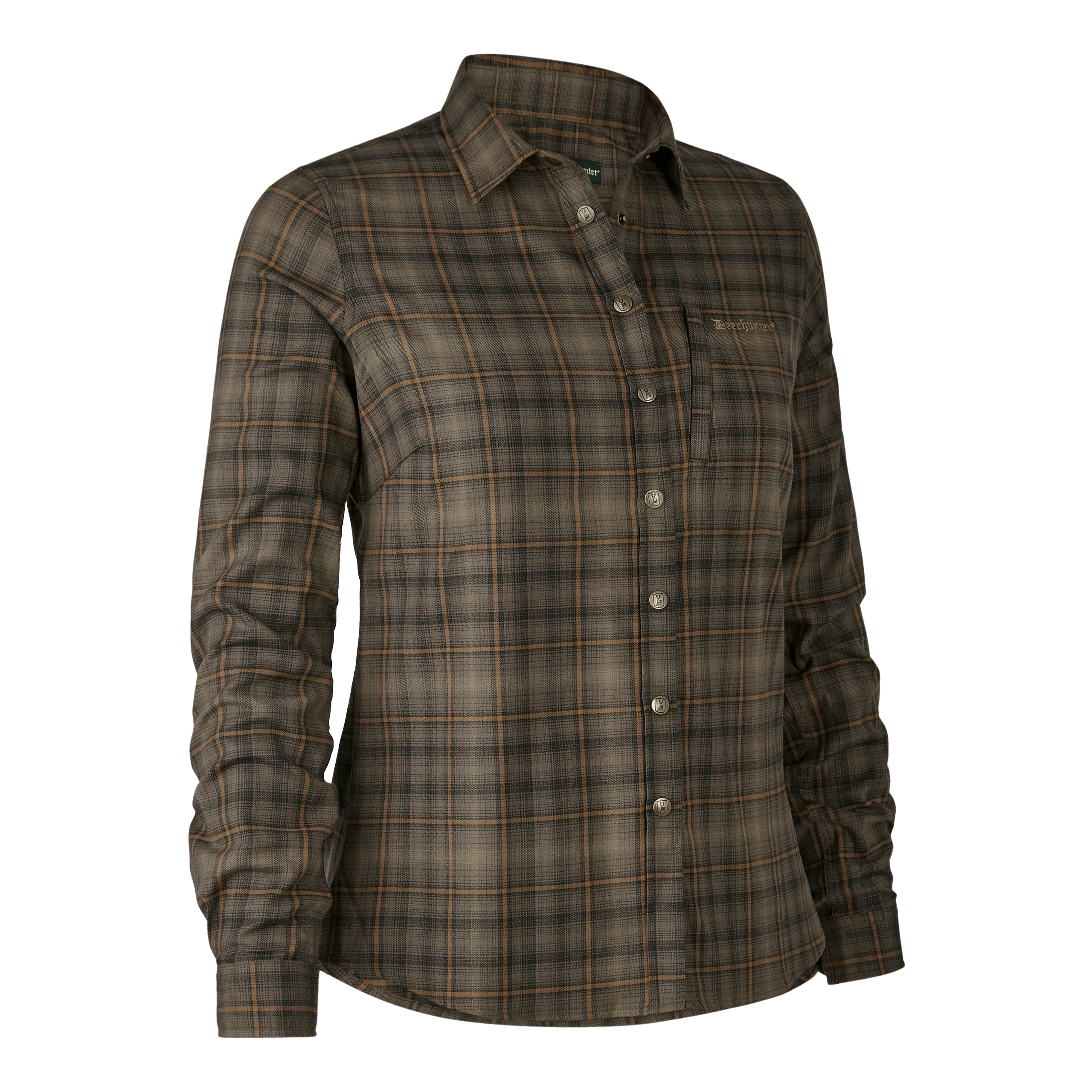 Deerhunter Lady Emery skjorte Green Check 36