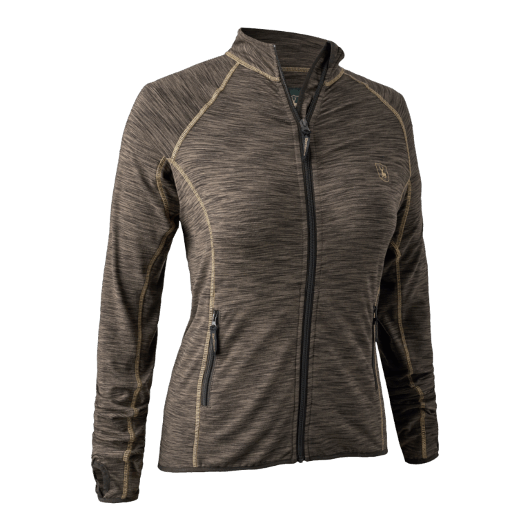 Deerhunter Lady Insulated Fleece Brown Melange 48