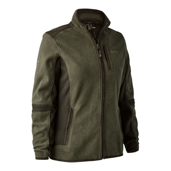 Deerhunter Lady Pam Bonded Fleecejakke Graphite Green Melange 48
