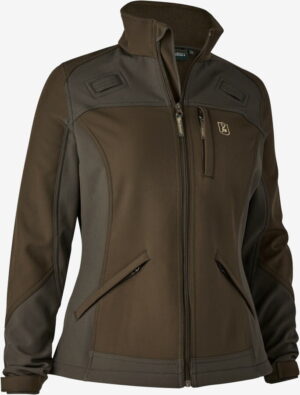 Deerhunter - Lady Roja Softshell jakke (Brun) - 34 (XS)