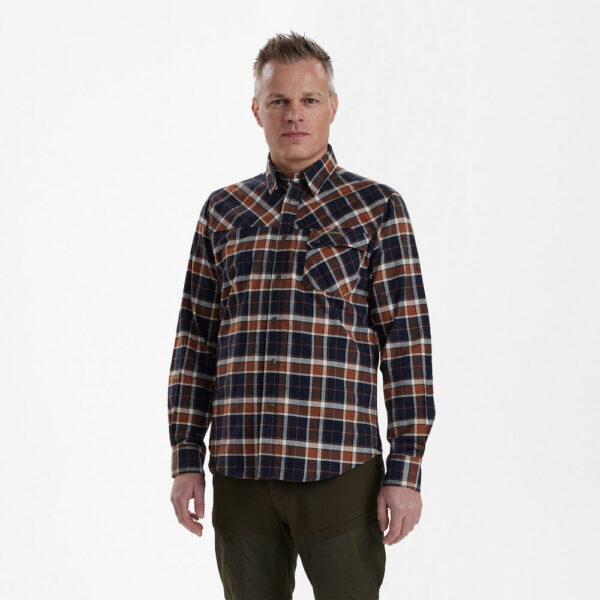 Deerhunter Landon skjorte Blue Check 41/42