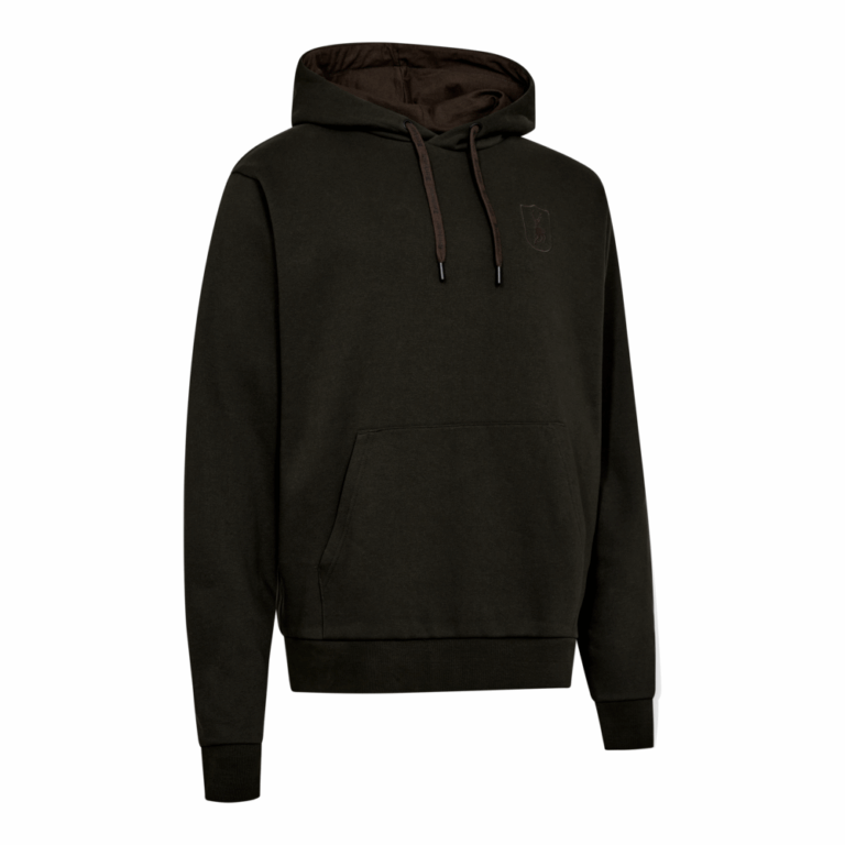 Deerhunter Logo Hættetrøje herre - M - Forest Ember
