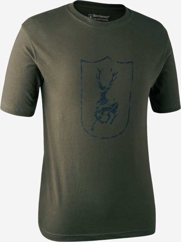 Deerhunter - Logo t-shirt (Bark Green) - 2XL