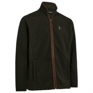 Deerhunter Mens Cumbria Fleece Jacket, Forest Ember