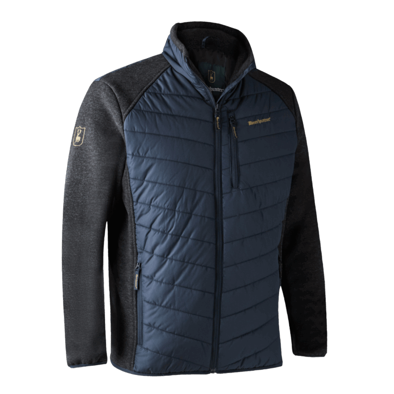 Deerhunter Moor Vatteret Jakke med strik Dark Blue XL